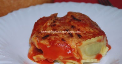 Panzerotti de queso fresco y espinacas