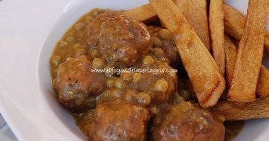 Albóndigas en salsa