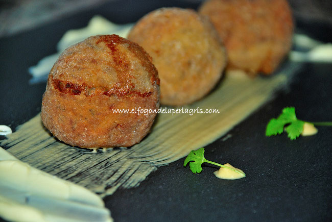 Albóndigas de pescado con sobras