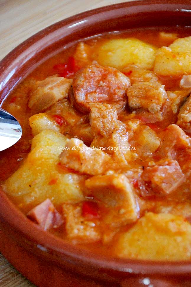 Callos de ternera con patatas